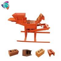 Manual clay brick making machine without power