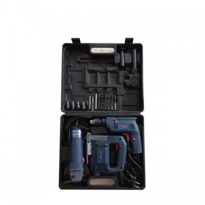 13mm electric Impact Drill & Mini Angle Grinder power tool set