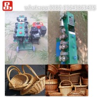 fresh willow wicker removing skin peel peeling machine